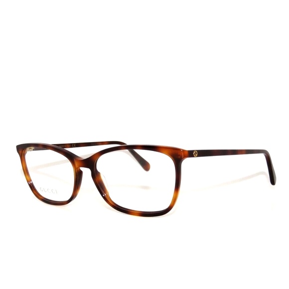 Gucci 0548O 006 55 Havana Eyeglasses 0548